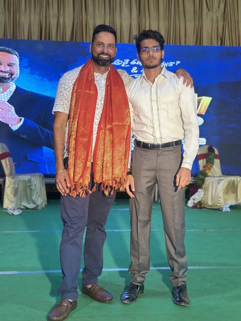 Abdul Wahab at stage event